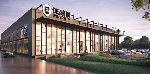 Логотип DEAKIN UNIVERSITY